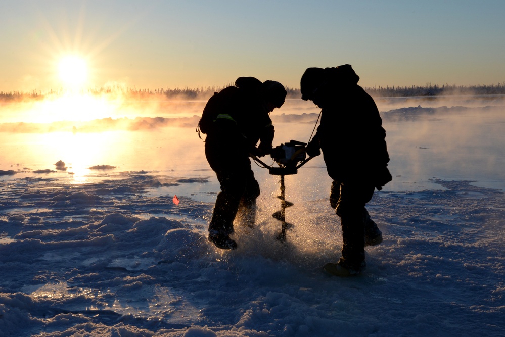 Icemen build ice bridge for mission efficiency