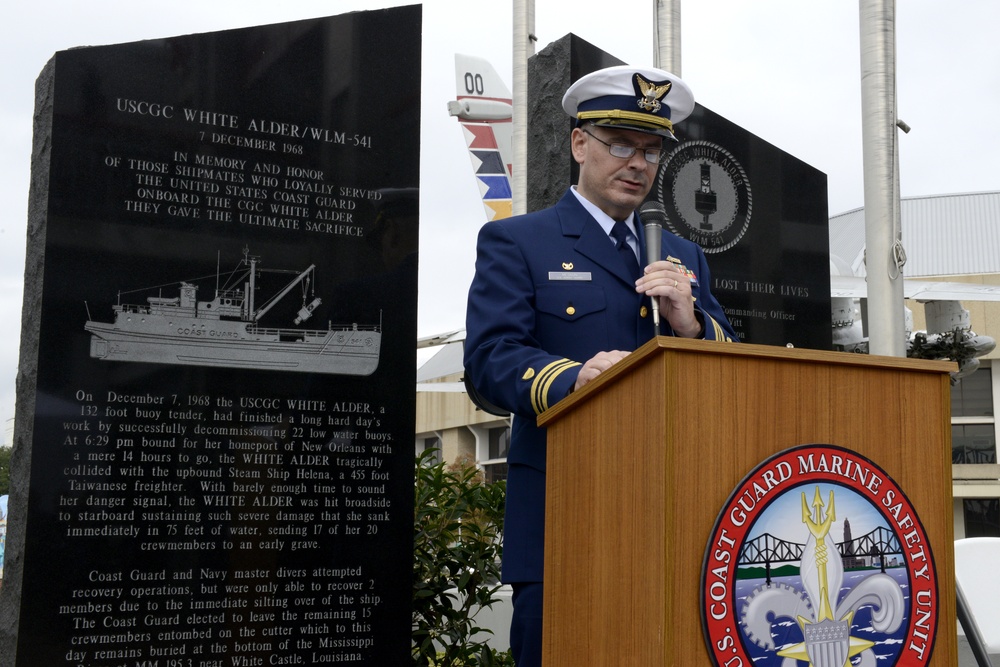 Coast Guard honors crew of CGC White Alder