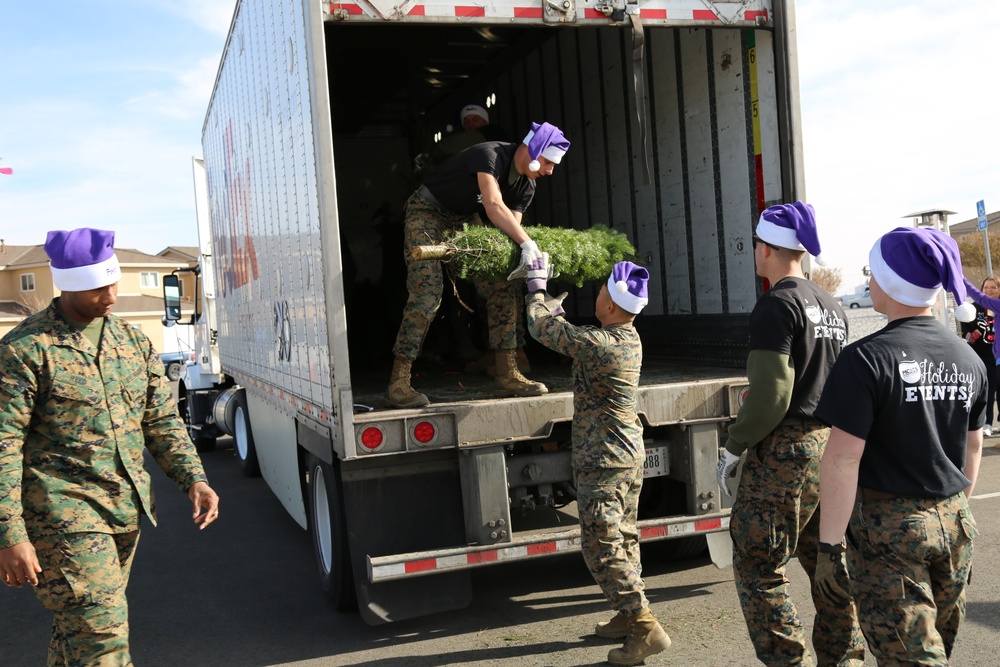 Trees for Troops Christmas 2016