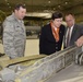 Patricia M. Young, Executive Director, Air Force Materiel Command, visits Tinker Air Force Base, Oklahoma