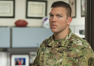 Soldier turns Tragedy to Triumph