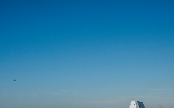 USS Zumwalt (DDG 1000) Arrives in San Diego