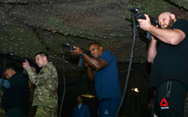 UFC fighters visit JBLE