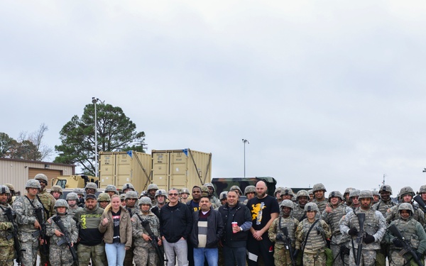 UFC fighters visit JBLE