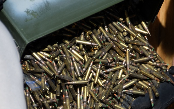 386th EOD destroys unusable ammunition