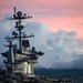 USS Stennis During Hawaiian Sunrise