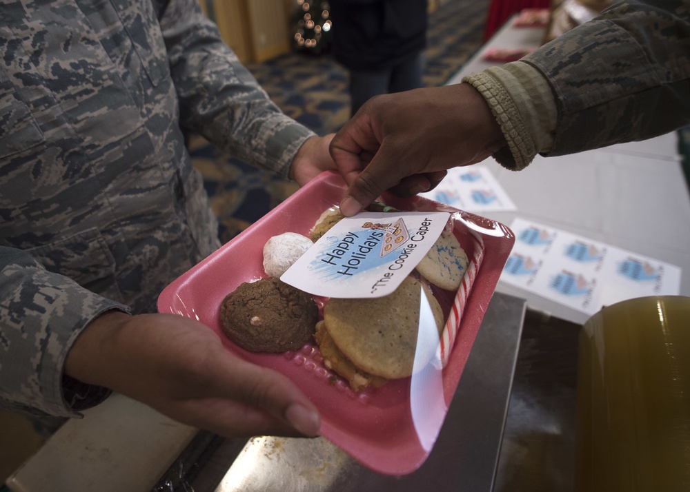 Cookies delivered to service members