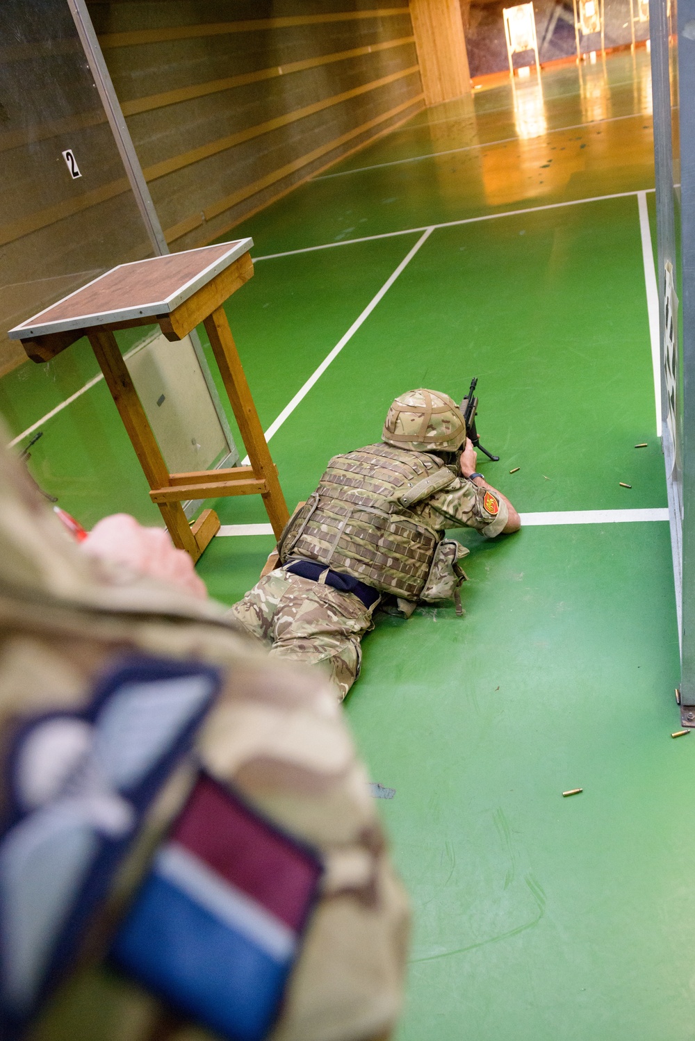 British Armed Forces train in US Range