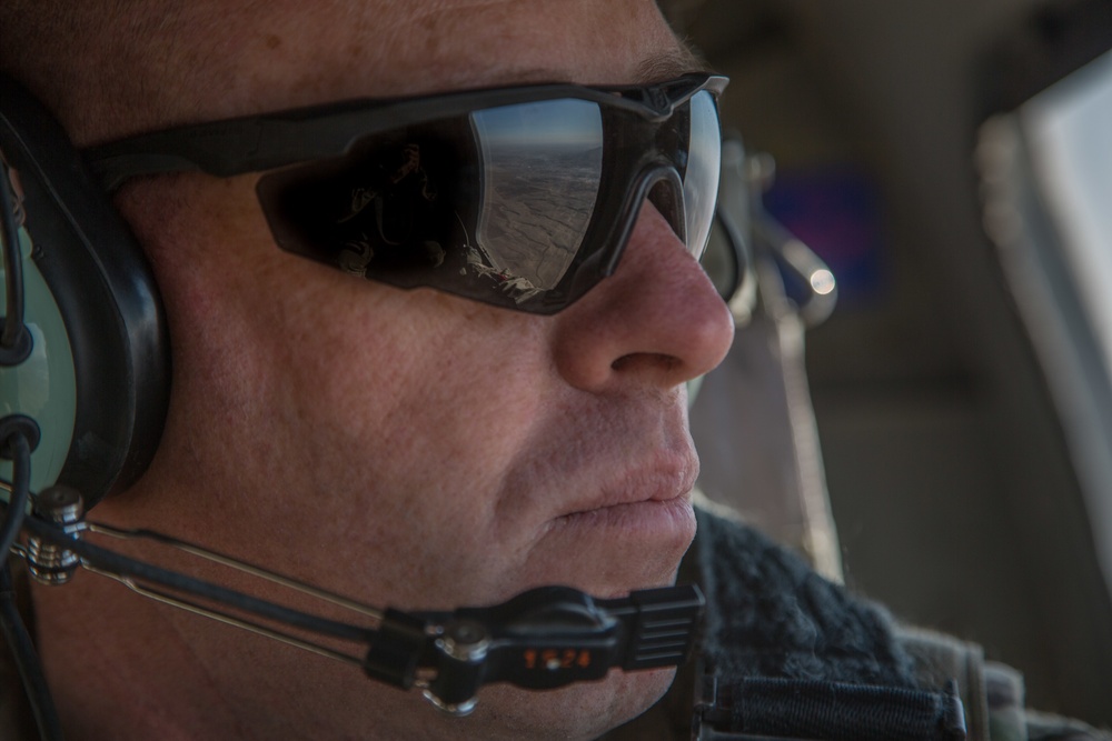 Col. Brett Sylvia conducts key leader engagement with Iraqi security forces