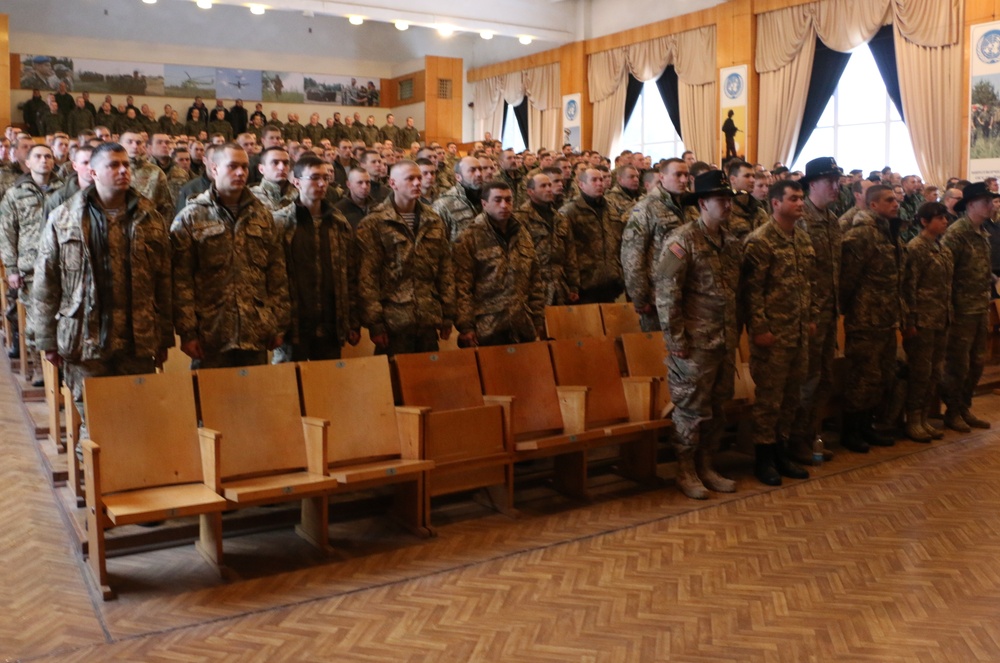 Ukrainian battalion graduates JMTG-U training