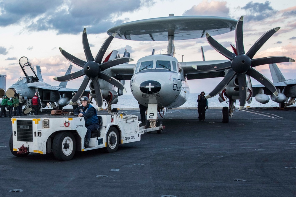 USS Dwight D. Eisenhower Deployment