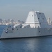 USS Zumwalt (DDG 1000) arrives at its new homeport in San Diego