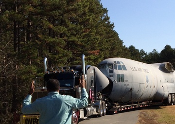 Crew chief, C-130E part ways