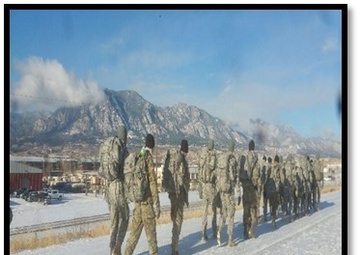 Rucking in Beautiful Colorado Weather