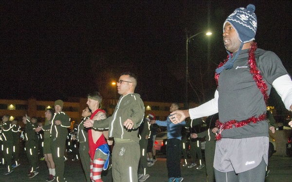 Headquarters and Support Battalion Holiday Fun Run