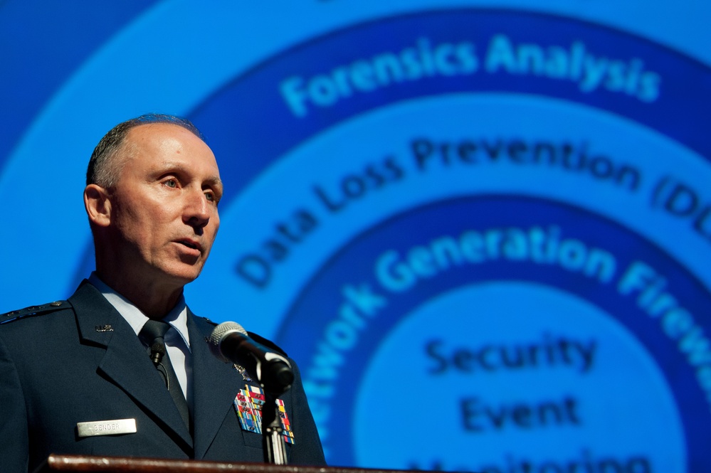 Lt Gen Bender addresses AFITC 2016