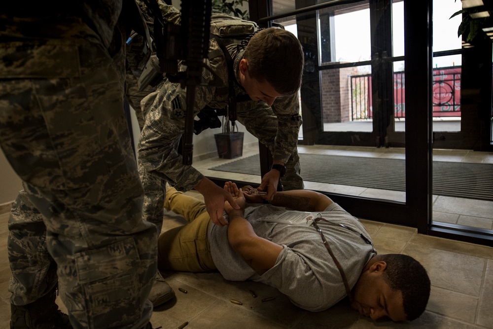 Combating the threat: Moody holds active shooter exercise