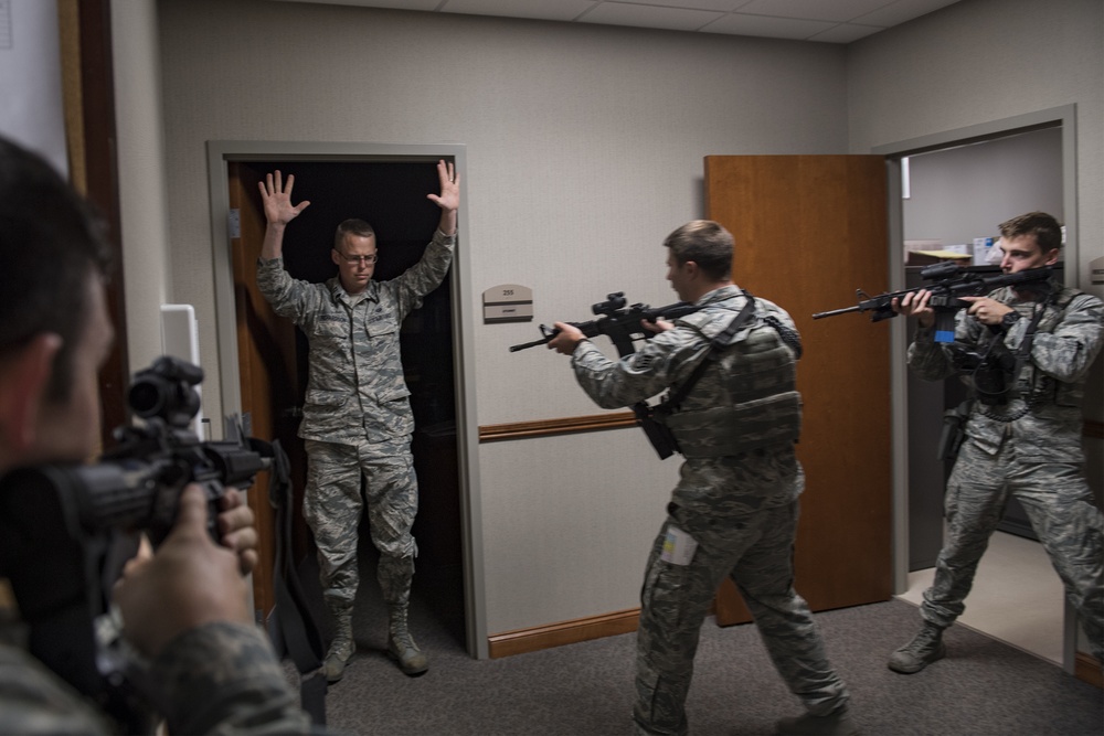 Combating the threat: Moody holds active shooter exercise