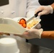 Senior leaders serve Thanksgiving lunch