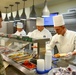 Senior leaders serve Thanksgiving lunch