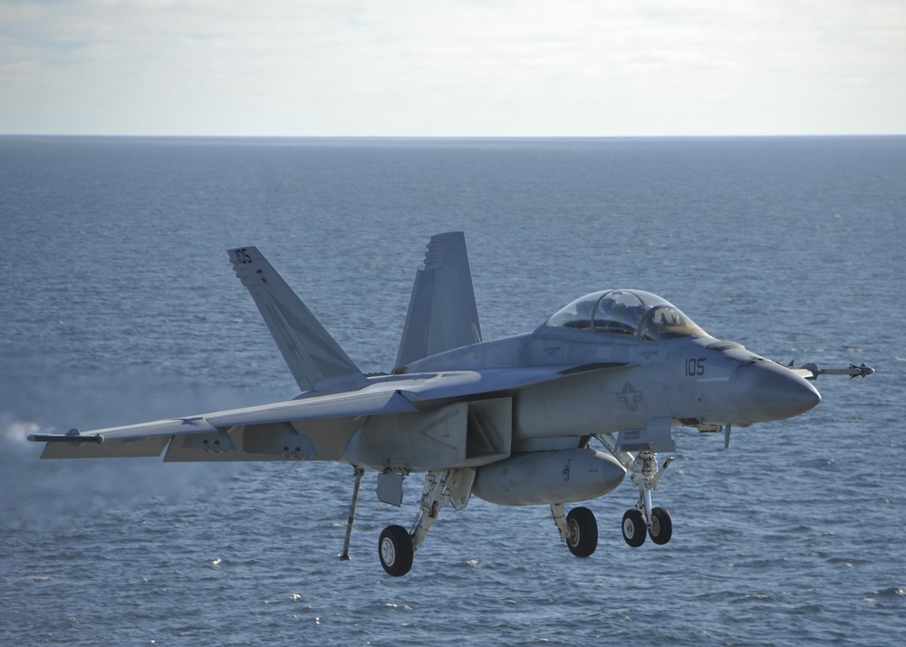 Super Hornet convuts flight operations