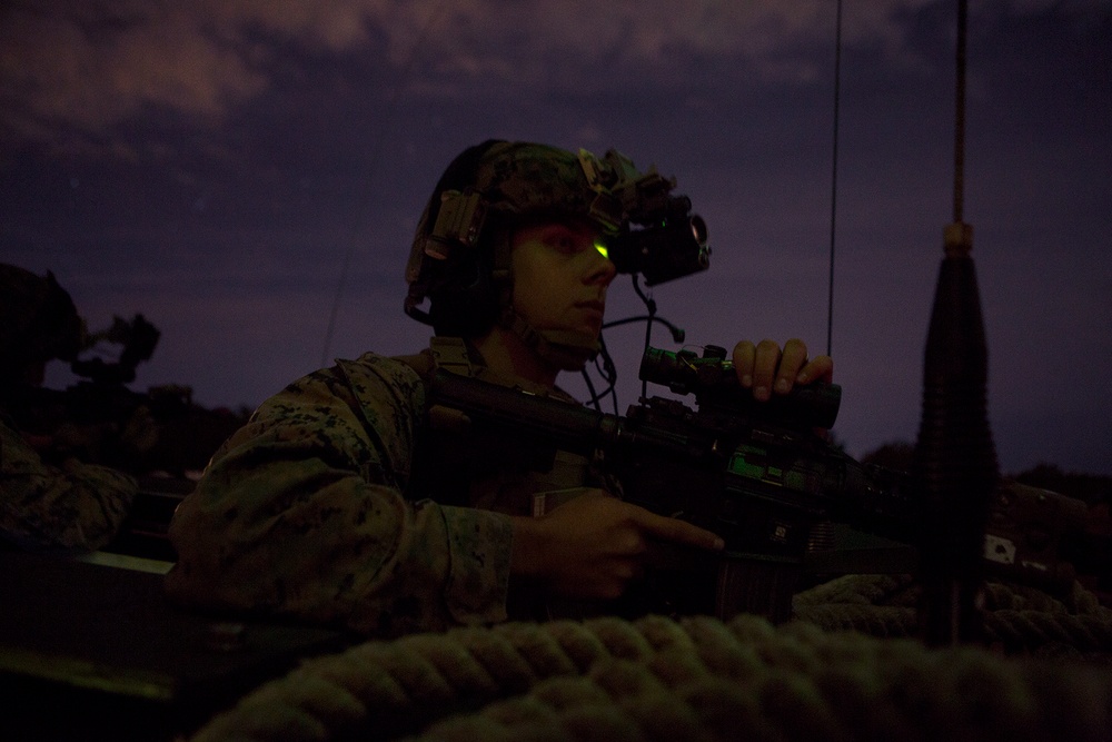 Marines take beach, ARGMEUEX