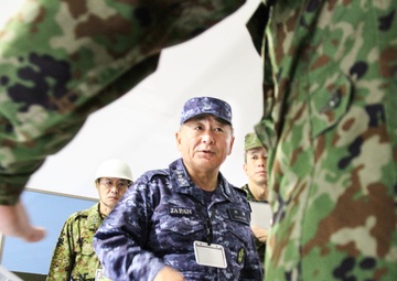 Japanese Adm. Kawano visits Yama Sakura 71