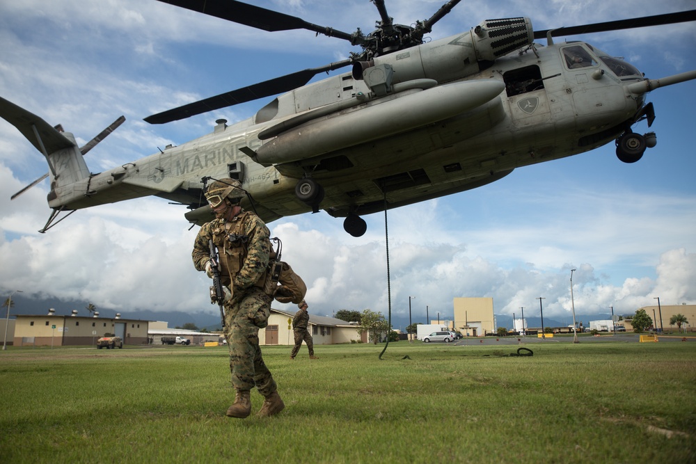 Hawaii Marines Simulate Operation Gothic Serpent