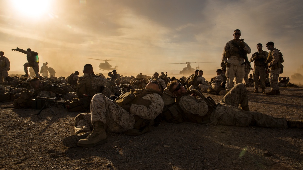 Steel Knight 2017: 3/5 Conducts Aerial Insertion and Battalion Level Raids