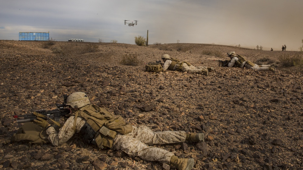 Steel Knight 2017: 3/5 Conducts Aerial Insertion and Battalion Level Raids