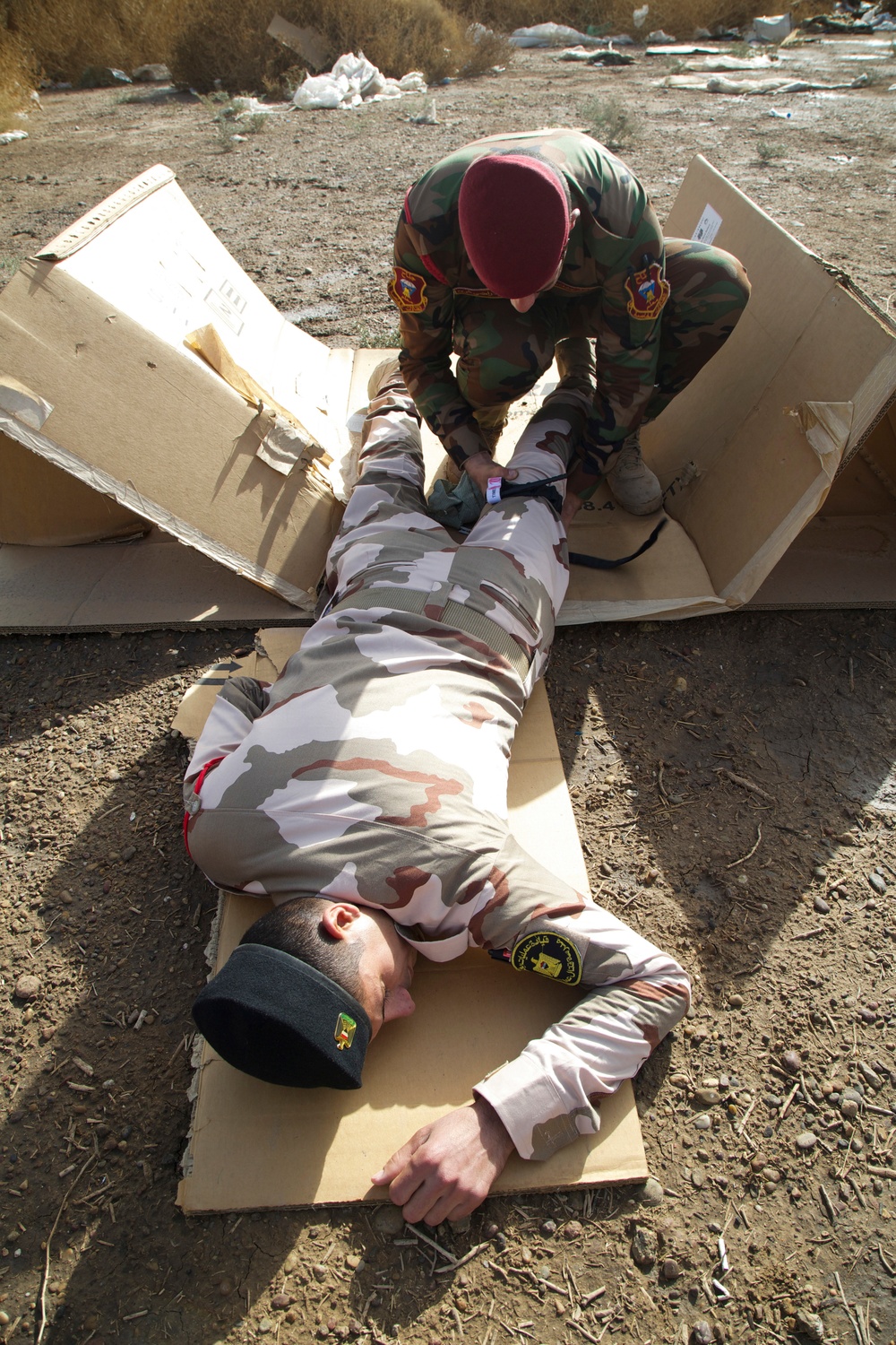 Iraqi train the trainer exercise