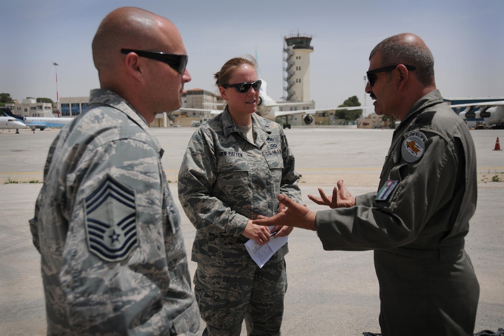 Home &gt; News &gt; Article Display Eager Lion: Partnerships build as 94th AW flies over Jordan
