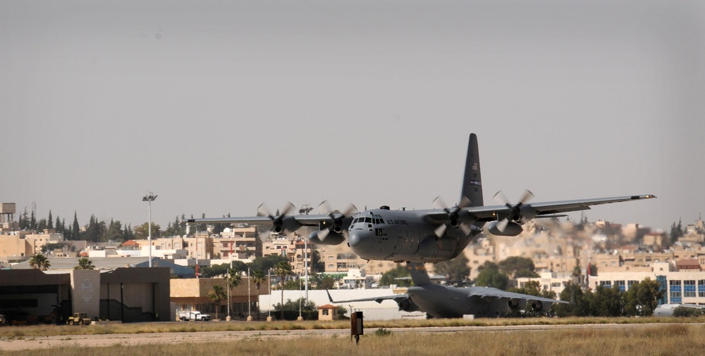 Eager Lion: Partnerships build as 94th AW flies over Jordan