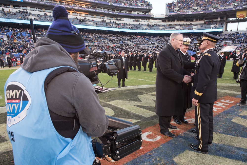 CJCS and SEAC at 2016 Army Navy Game