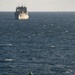 USS Bataan conducts a replenishment-at-sea during ARGMEUEX