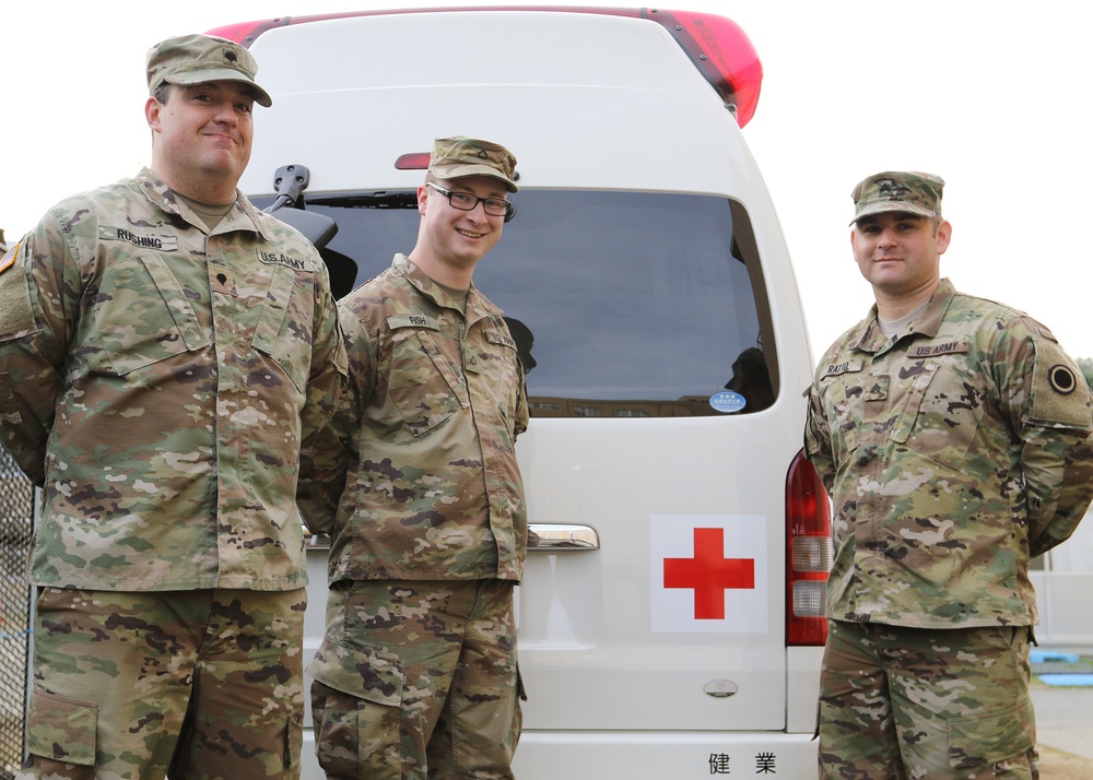 I Corps Soldiers help save injured Japanese civilian