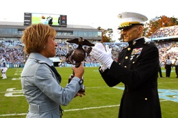 Marine awarded Commandant’s trophy at UNC Chapel Hill