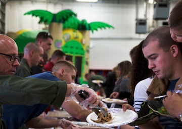 Aircraft Rescue and Firefighting Marines bring Christmas to orphans