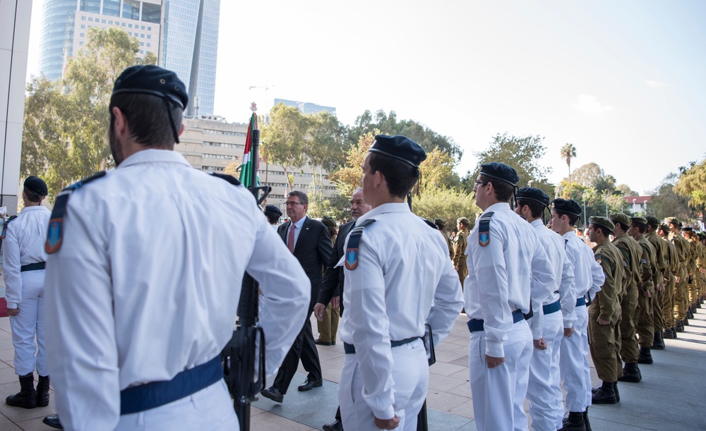 SD visits Israeli minister of defense