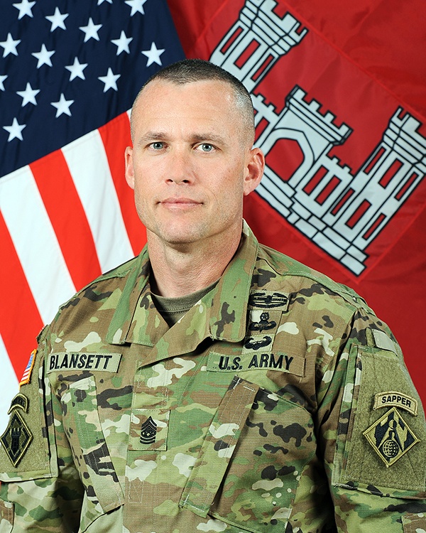 Command Sgt. Maj. Chad Blansett