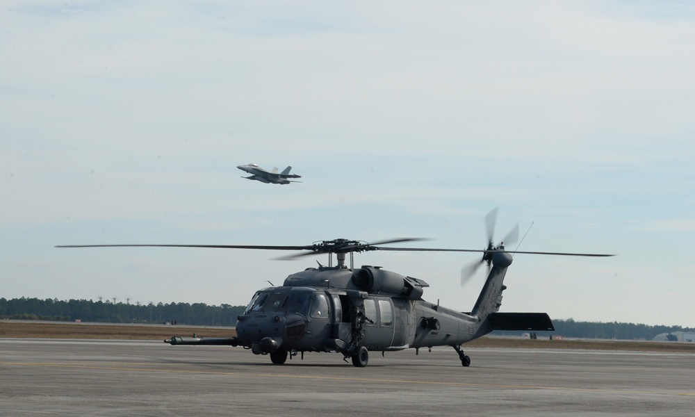 66th Rescue Squadron participates in Checkered Flag 17-1, Combat Archer 17-3