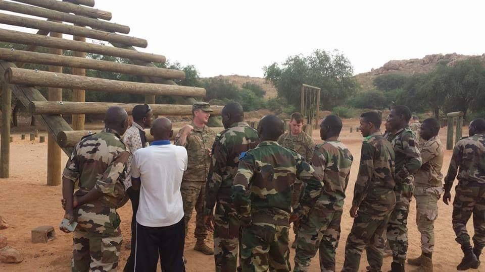 U.S. troops observe and enhance Niger basic training