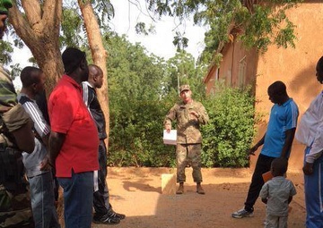 U.S. troops observe and enhance Niger basic training