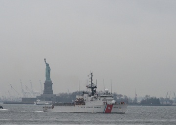 Coast Guard Cutter Northland visits New York City