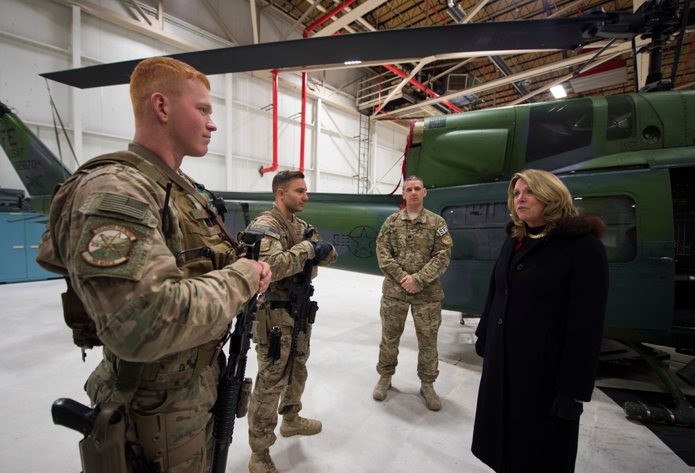 SecAF visits F.E. Warren, discusses force improvement efforts