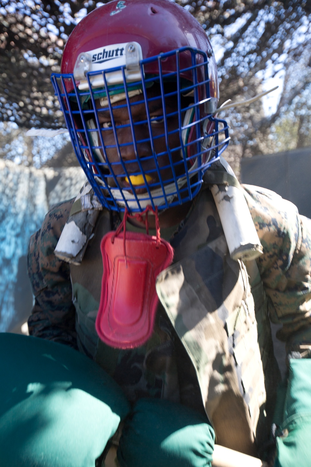 Golf Company Recruit Pugil Stick Training