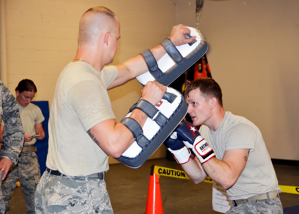 445th SFS tackles physical fitness