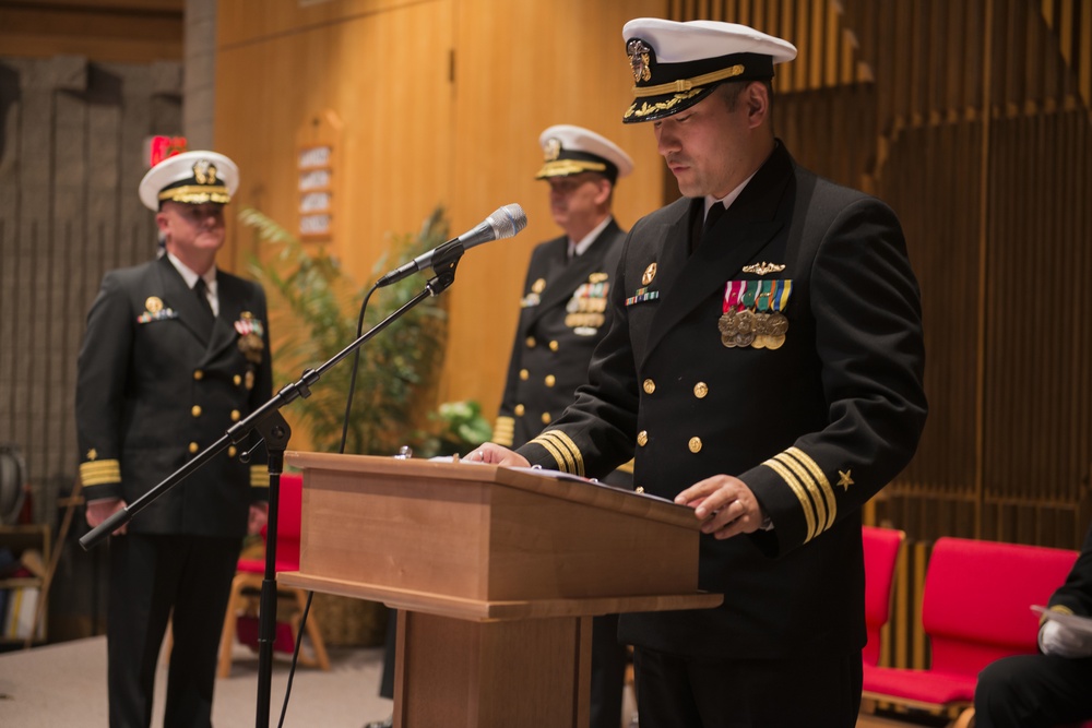 USS Louisiana (B) Conducts Change of Command Ceremony