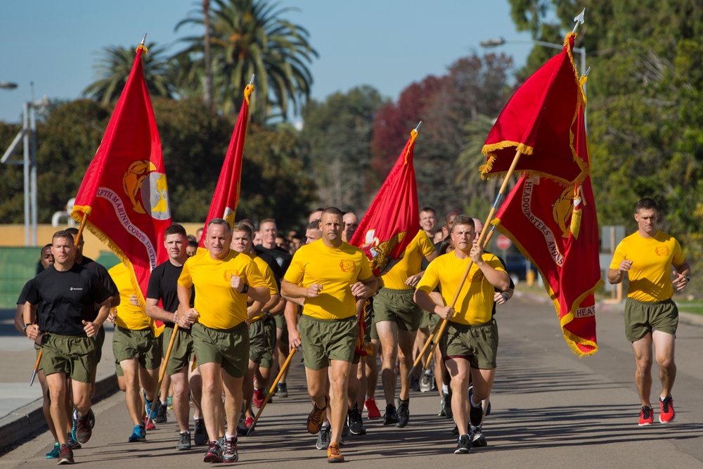 Marine Corps Recruit Depot San Diego Birthday Run