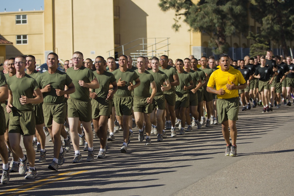 Marine Corps Recruit Depot San Diego Birthday Run